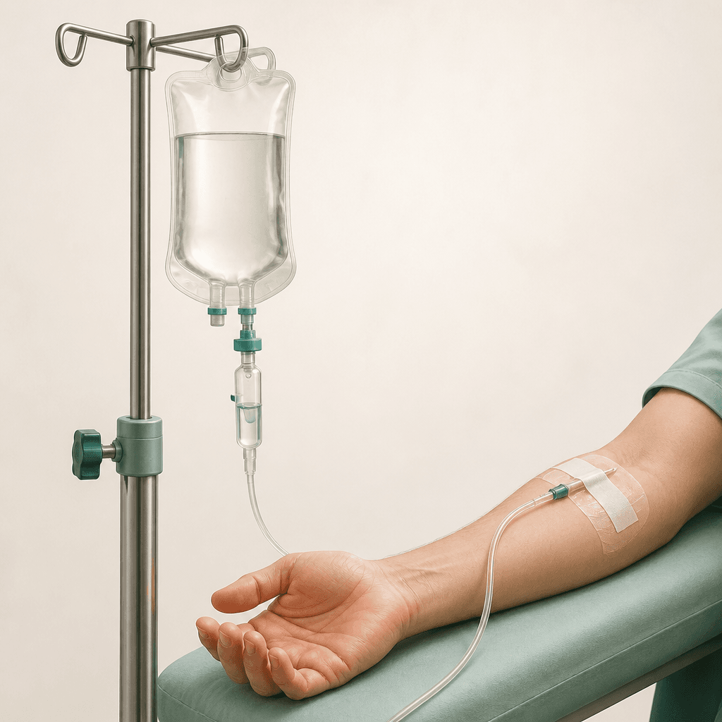 IV therapy — Infusion set-up & safe administration